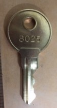 Coleman Fleetwood 8025 Trailer Key