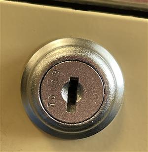 RD019 File Cabinet Lock Key