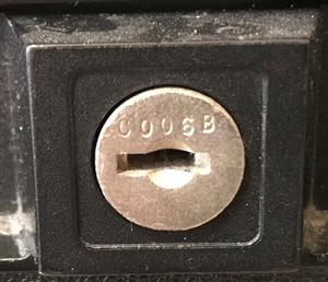 Sentry Safe Keys Tubular Replacement Keys Cut Key Code 2001 -2100