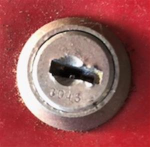 Craftsman Proto 3045 Toolbox Lock key