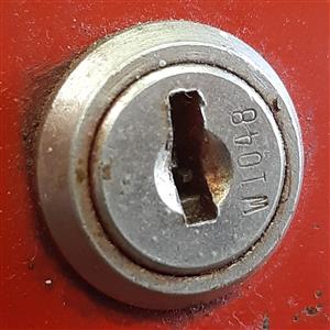 Craftsman W1048 Toolbox Lock Key