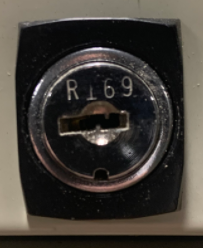 Croyden R169 File Cabinet Lock Key