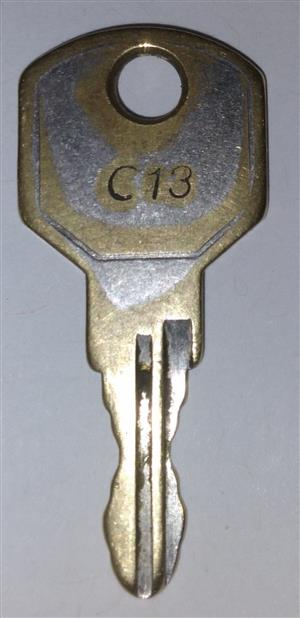 Delta C13 Toolbox Lock Key