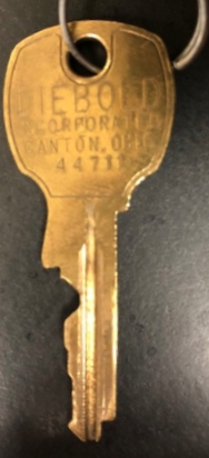 Diebold R08 Lock Key