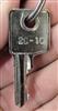 DOM 2C-10 File Cabinet Lock Key