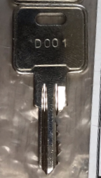 C&K D001 Switch Lock Keys