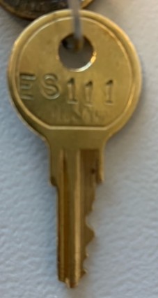 ESP ES111 File Cabinet Lock Key