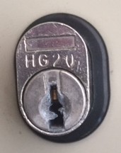 Replacement Key For Hon Filing Cabinet - Cut By Code HG01 To HG150