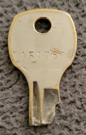 Florence AF1760 Mailbox Key