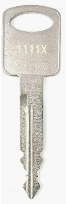 Ford 1111X Fleet Vehicle Lock Key