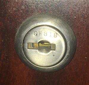 General Fireproofing GF818 Yale File Lock Key