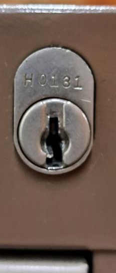 H0131 File Cabinet Lock Key