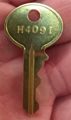 H4091 Lock Key