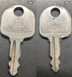 FH001 Hafele Original Key