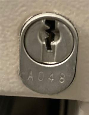 Holga File Cabinet Lock Key A048