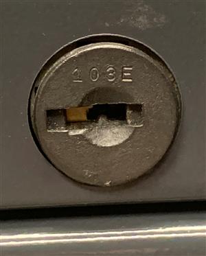 HON 103E File Cabinet Lock Key