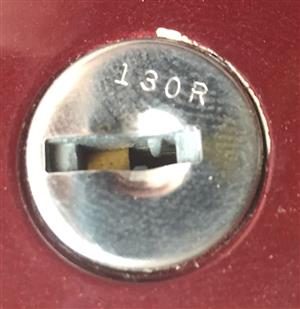 225R set of 2 replacement keys cut to your HON file cabinet key code 101R 