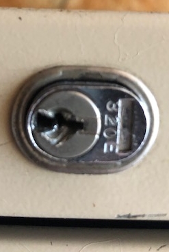 HON 320E File Cabinet Lock Key