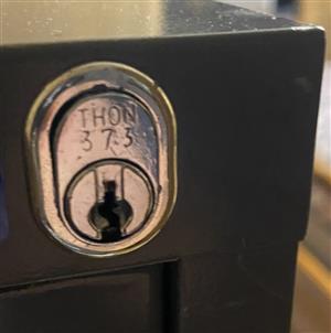 HON 373T File Cabinet Key