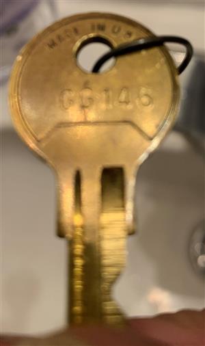 HON GG146 Lock Key