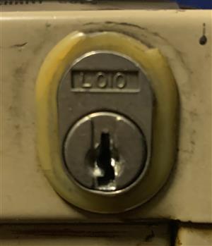 HON 116R Office Furniture Replacement Key 116R