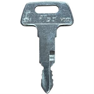 Honda 101 - 120 Cut Key - Back