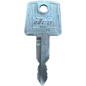 Honda 121 - 140 Cut Key - Back