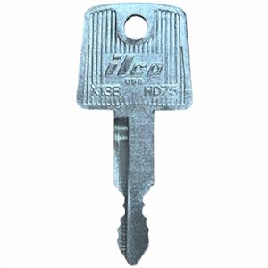 Honda 321 - 340 Cut Key - Back