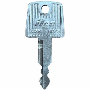 Honda 521 - 540 Cut Key - Back