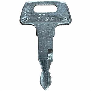 Honda 601 - 620 Cut Key - Back