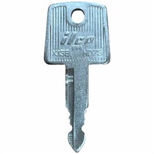 Honda 821 - 840 Cut Key - Back