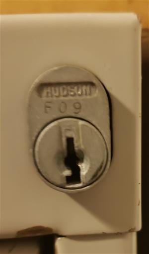 Hudson F09 File Key Lock