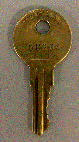 Hudson Vetter GB301-GB550 Office Cabinet Key Replacement Copy 