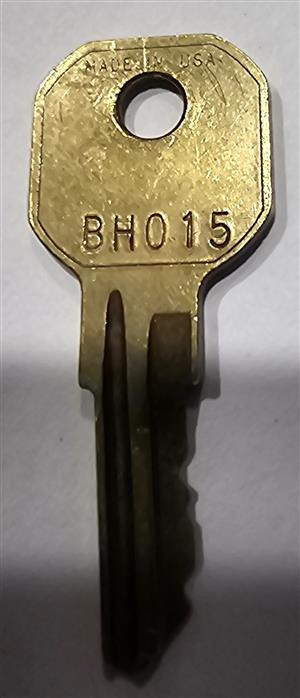 Hurd Corporation BH015 Lock Key