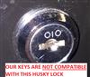 Husky-010-Lock-Not-Compatible