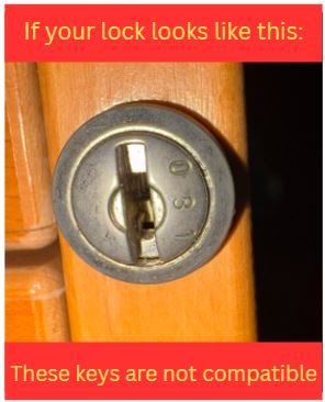 Incompatible Lock Style