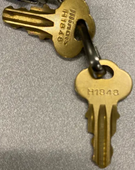 Illinois Chicago H1848 Key Lock