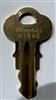 Illinois H1848 Key Lock