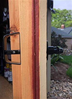 Shed T-Handle Lock