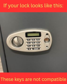 Incompatible Lock Face