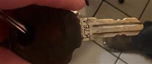 K764 Weatherguard Original Key