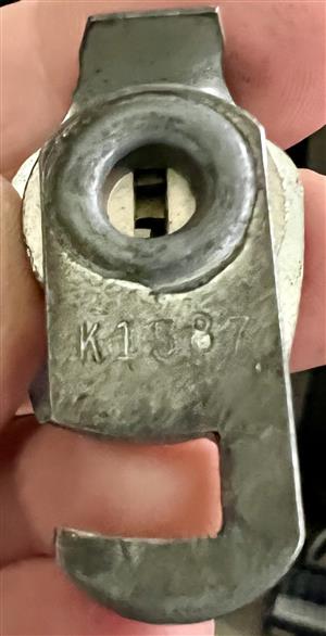 Kennedy K1587 Toolbox Lock Key