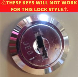 Yale Lock JE433 Replacement Key, JE01 - JE1600 Lock Series 