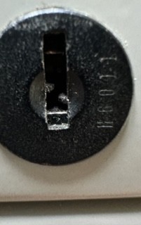 Knoll H6011 File Cabinet Lock Key