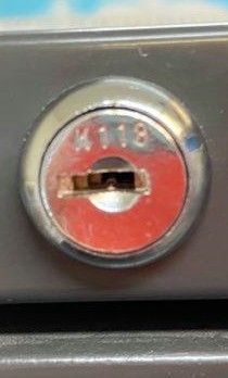 Kroden K118 File Cabinet Lock Key