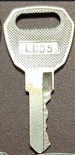 KEY - REESE - BULLDOG / CCP / CTP / FULTON / REESE (INSTACODE CCP AG01-AG30 LISTING USING CUTS FROM CODES ONLINE)  ALTERNATE CUTS EXIST FOR SOME LOCK CODES | HITCH /COUPLER LOCKS more images