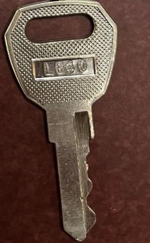 KEY - REESE - BULLDOG / CCP / CTP / FULTON / REESE (INSTACODE CCP AG01-AG30 LISTING USING CUTS FROM CODES ONLINE)  ALTERNATE CUTS EXIST FOR SOME LOCK CODES | HITCH /COUPLER LOCKS more images