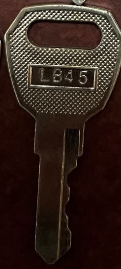 KEY - REESE - BULLDOG / CCP / CTP / FULTON / REESE (INSTACODE CCP AG01-AG30 LISTING USING CUTS FROM CODES ONLINE)  ALTERNATE CUTS EXIST FOR SOME LOCK CODES | HITCH /COUPLER LOCKS more images