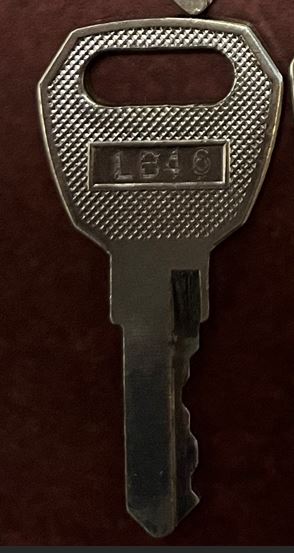 KEY - REESE - BULLDOG / CCP / CTP / FULTON / REESE (INSTACODE CCP AG01-AG30 LISTING USING CUTS FROM CODES ONLINE)  ALTERNATE CUTS EXIST FOR SOME LOCK CODES | HITCH /COUPLER LOCKS more images