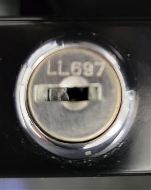 LL697 File Cabinet Lock Key